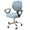 Gray, variant on FOCUSSEXY Office Chair Cover Computer Desk Chair Covers Stretchable Anti-Dust Universal Split Rotating Swivel Chair Slipcover Protector 2 Piece, , Office Gift for Women Men