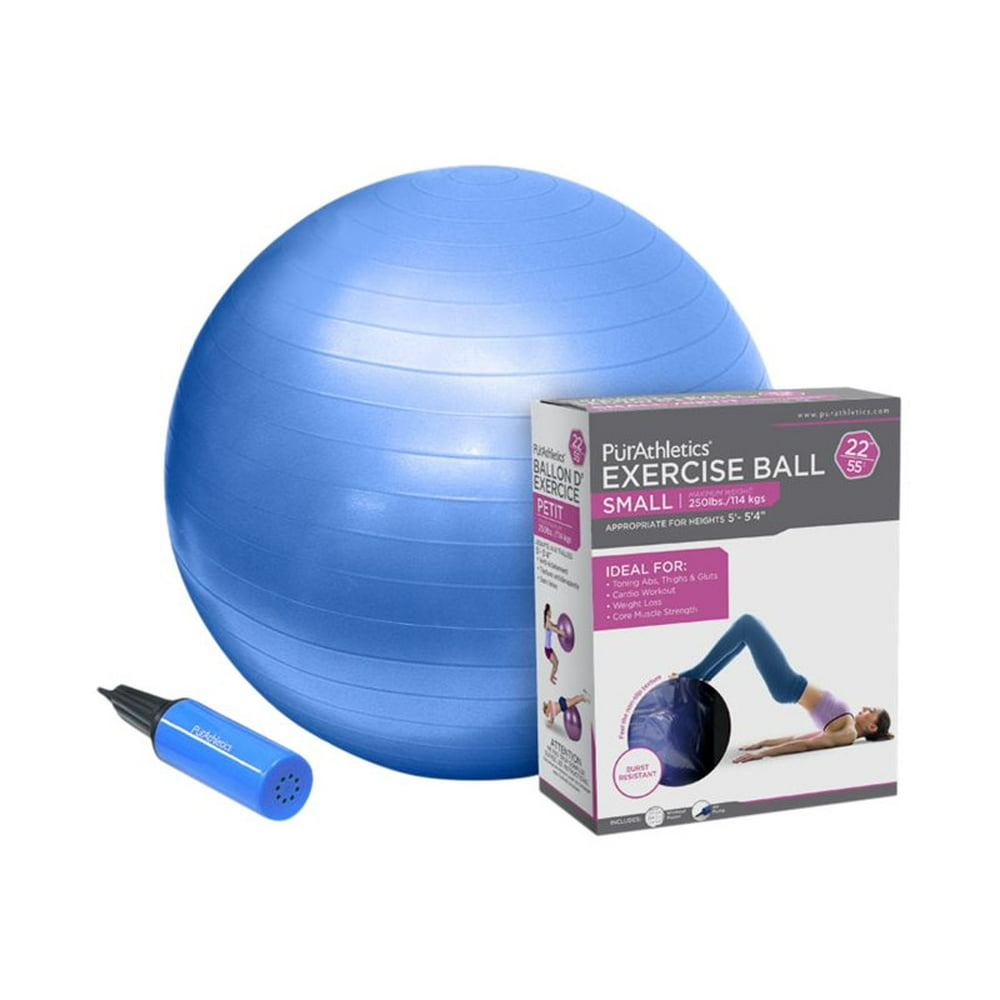PurAthletics 55cm Exercise Ball