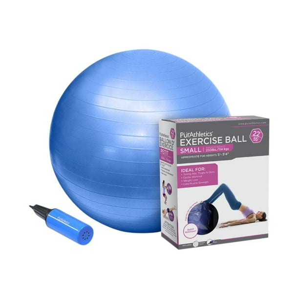 PurAthletics 55cm Exercise Ball