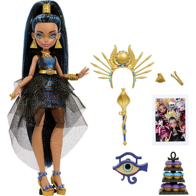 Monster High – Bal des Monstres – Cleo De Nile, robe de soirée, acc.