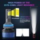 thumbnail image 3 of P10 H8/H9/H11 bombillas de faros LED IP68 bombillas de faros LED de coche impermeables 600 MABOTO Faros de automóviles, 3 of 7