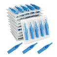 thumbnail image 1 of Paquete de 50 puntas de agujas de pigmento Cubiertas de arte corporal Plástico Maquillaje permanente Herramientas Profesionales Adjuntos de un solo uso Suministros 5RT Eigraketly CE001330-02B, 1 of 7