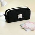 thumbnail image 6 of SLYNSHome Big Capacity Pencil Case Black Large Pen Pouch Holder Bag Marker Case Stationery Storage Office Desk Organizer, 6 of 7