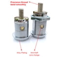 thumbnail image 3 of facefd Coin Operated Arcade Game Lock Cylinder Vending Machine Cabinet Latch Locks Repair Upgrade Modified Accessories Spare Parts 4 Long Locks 2 Keys, 3 of 5