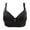 Black, variant on Cathalem Bras for Large Breasts Seamless Full-Coverage T-Shirt Bra, Moisture Wicking,Purple S