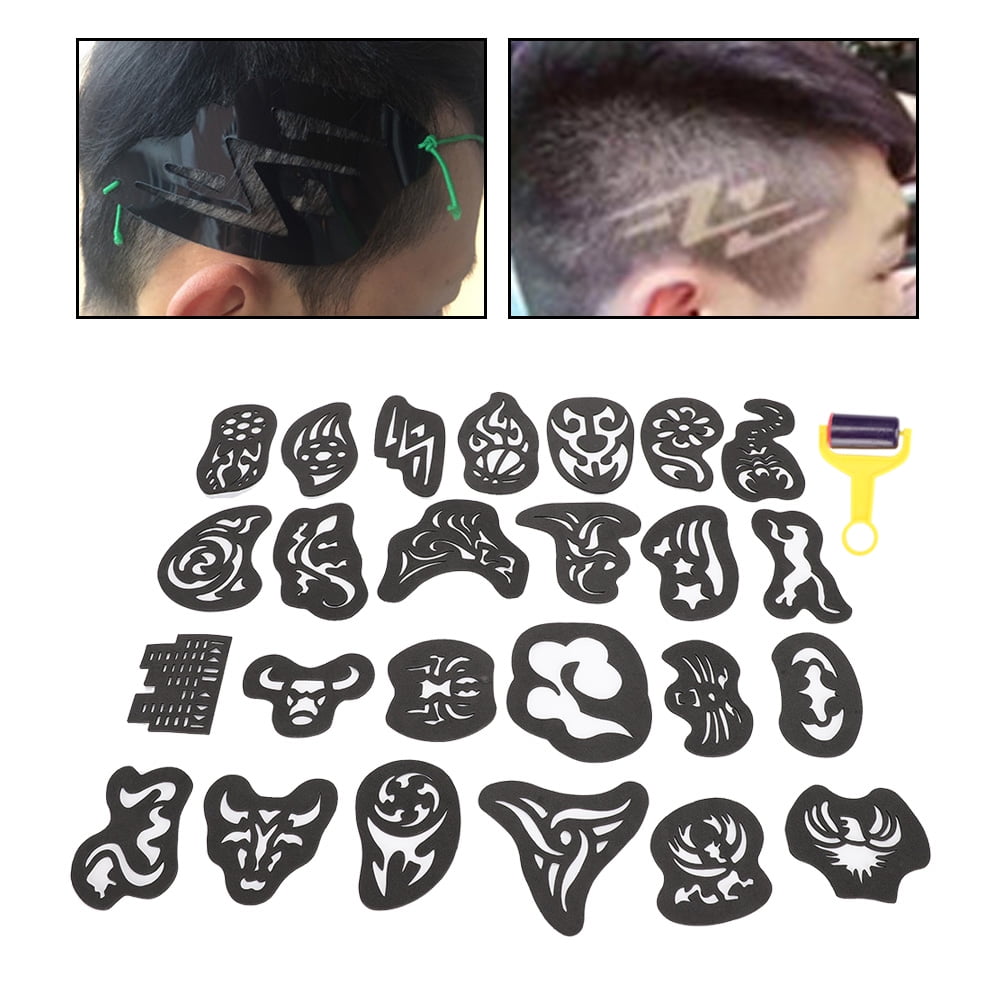 EOTVIA 25pcs Hair Template Coloring Carving Pattern Stencil Hair Styling Stickers,Hair Stencil,Hair Sticker - Walmart.com EOTVIA 25pcs Hair Template Coloring Carving Pattern Stencil Hair Styling Stickers,Hair Stencil,Hair Sticker - Walmart.com