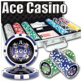  Ace Casino Poker Chip Set in Aluminum Carry Case