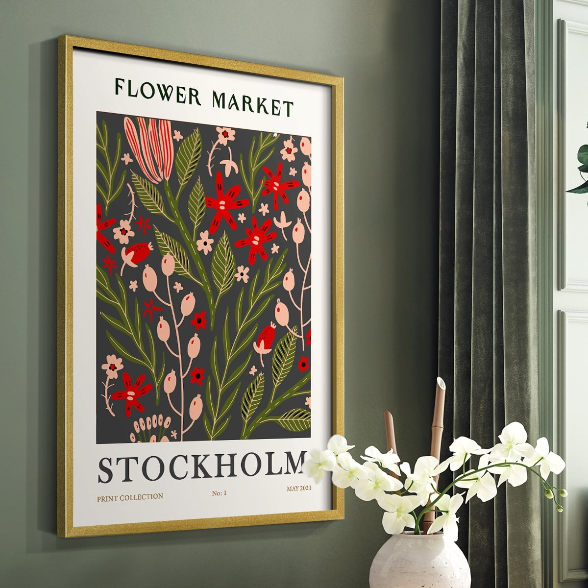 Matisse XXXII Framed Print - Solid Wood