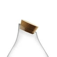 thumbnail image 3 of Style Setter, Clear, Teardrop Glass Beverage Dispenser with Spigot and Cork Lid, 2.5 Gallons, 3 of 7