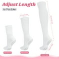 thumbnail image 2 of Bocaoying 4 Pairs Women's Non-Slip Slouch Yoga Socks with Grips - Breathable Pilates Grip Socks, Scrunch Socks for Yoga Barre, Hospital and Gym, US 5-10, 2 of 6
