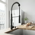 thumbnail image 3 of VIGO Laurelton Pull-Down Spray Kitchen Faucet In Matte Black, 3 of 10