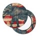 thumbnail image 2 of Disketp Vintage American Flag Elephant Funda Redonda para Taburete, Funda de Cojín para Silla de Bar Suave y Elástica-12 inch, 2 of 7