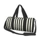 thumbnail image 1 of Fotbe Black And White Thick Stripes Bolsa Deportiva de Lona Plegable con Estampado, Bolsa de Gimnasio con Bolsillo Seco/Húmedo, Bolsa de Viaje Ultraligera de Gran Capacidad, 1 of 6