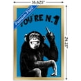 thumbnail image 3 of Chimpy - You're Number One Wall Poster, 14.725" x 22.375", Framed, 3 of 3
