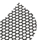 thumbnail image 3 of Parrilla de malla de pantalla de ventilación de para  15-18 estilo #C Estilo c kusrkot Malla de pantalla de ventilación del carenado delantero, 3 of 7