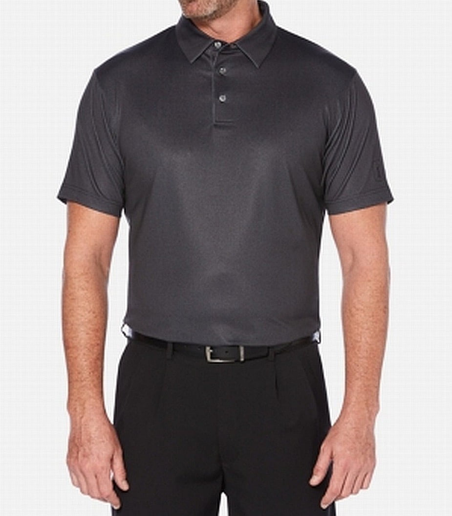 PGA TOUR Mens Short Sleeve Printed Polo Shirt 