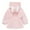 Pink, variant on Diufon Toddler Baby Girls Coat Little Kids Fall Winter Long Sleeve Hooded Fleece Thickened Warm Tunic Jacket