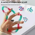 thumbnail image 3 of Juguete antiestrés de cristales - Regalo sensorial para personas con autismo, juguete portátil de cuerda antiestrés para la oficina, la escuela y el metro, 3 of 5