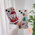thumbnail image 2 of Bling Navidad Arenas Movedizas Caso Del Teléfono Para Samsung Galaxy S20 Ultra S20 + S10 Plus S10 5G S20 FE Glitter Árbol De Cubierta Suave Santa Claus Casos Trineo Alce, 2 of 4