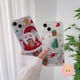 thumbnail image 2 of Bling Navidad Arenas Movedizas Caso Del Teléfono Para Samsung Galaxy S20 Ultra S20 + S10 Plus S10 5G S20 FE Glitter Árbol De Cubierta Suave Santa Claus Casos Trineo Alce, 2 of 4