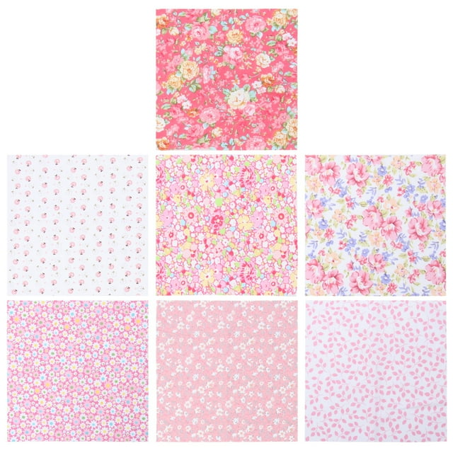 Fabric Squares Bundles Cotton Floral Precut Quilting Bundle Fabrics Fat ...