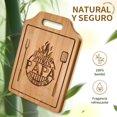 thumbnail image 3 of Tabla de cortar AceThrills Regalos para Papa Bamboo, 31,2 cm de largo x 22,1 cm de ancho, 3 of 6