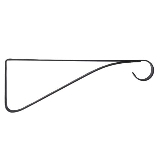 Plant Bracket Black, 12 inch, Plant Bracket Black 12 in