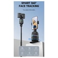 thumbnail image 2 of NUEVO P03 Pro Estabilizador de cardán con rotación de 360 grados y seguimiento facial con IA, cardán de escritorio PTZ para teléfono inteligente en vivo, 2 of 8