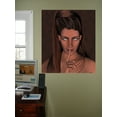 thumbnail image 2 of Wallhogs Mystery Woman Glossy Wall Mural, 2 of 2