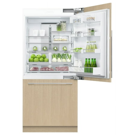 Fisher & Paykel - ActiveSmart 16.8 Cu. Ft. Bottom-Freezer Built-In Refrigerator - Custom Panel Ready
