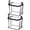 2PCS, variant on 12 PCSHeavy Duty Clear PVC Storage Bag for Clothes Moving, 32x24x25cm Stackable Tote with Handle and Zipper, College Dorm Home Organization