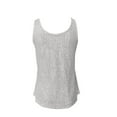 thumbnail image 6 of Womens Summer Fashion Sequin Tops Scoop Neck Sequin Sparkle Shimmer Sleeveless Tanks Tops Blouses,White S, 6 of 6