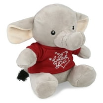 DolliBu I LOVE YOU Super Soft Elephant Plush- Cute Elephant Plush Stuffed Animal with I Love You Red Shirt For Valentine, Anniversary, Romantic Date, Boyfriend, or Girlfriend Gift - 6 Inches