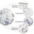 thumbnail image 6 of Nautical Ship Lighthouse Waterproof Fabric Shower Curtain,Ocean Anchor Rudder Lines Art Waterproof Fabric Shower Curtain for Bathroom Curtains Bathtubs Shower Curtains with 12 Hooks Extra Long 72x96, 6 of 8