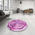 thumbnail image 3 of Ahgly Company Indoor Rectangle Patterned Blossom Pink Area Rugs, 2' x 4', 3 of 6