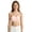Pink, variant on Girls Ribbed Strapless Bandeau Bra with Extra Matching Removable Straps, Wireless Thin Breathable Padded Anti- Tube Bra, Cute Invisible No Show Student Training Bra for Teenage Girls Ages 13-18