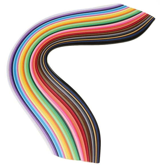 ELAYARD 1000 Pieces Colored Paper Quilling Strips 5mm Width for Scrapbooking, Crafts, Card Making and Art Projects