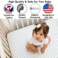 thumbnail image 4 of Sweet Jojo Designs Watercolor Floral Grey Girl Crib Bedding + BreathableBaby Breathable Mesh Liner, 4 of 5