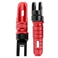 thumbnail image 4 of Reposapiés delanteros de motocicleta pares delanteros izquierdo derecho aptos para Yamaha MT‑03 MT‑25 MT‑07 MT‑09 R3 XJ6Red Jadeshay A, 4 of 8