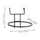 thumbnail image 2 of unbranded Soporte Colgante Para Maceteros De Hierro Negro Ideal Para Y Jardín Con Estructura Duradera, 2 of 8