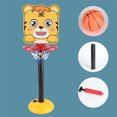 thumbnail image 3 of pitrice Support de basketball pour Bébé Réglable en Dessin Animé pour Enfants, Support de basketball pour Intérieur et Extérieur, Planche de basketball, Support de basketball, 3 of 9