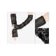 thumbnail image 3 of INSPIRAR CHIC Guantes de brazo sin dedos extra largos con lentejuelas brillantes para fiesta, color negro, talla única, 3 of 5