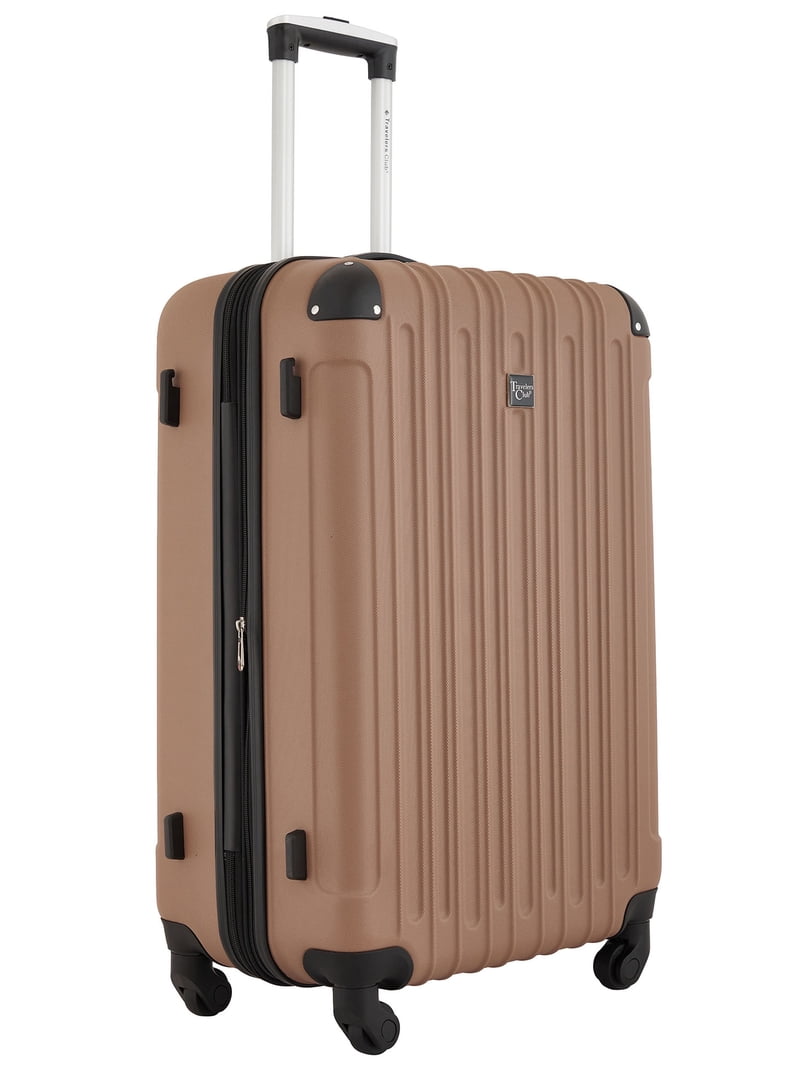 Travelers Club, 4-Piece Hard Side Spinner Luggage Set, 24