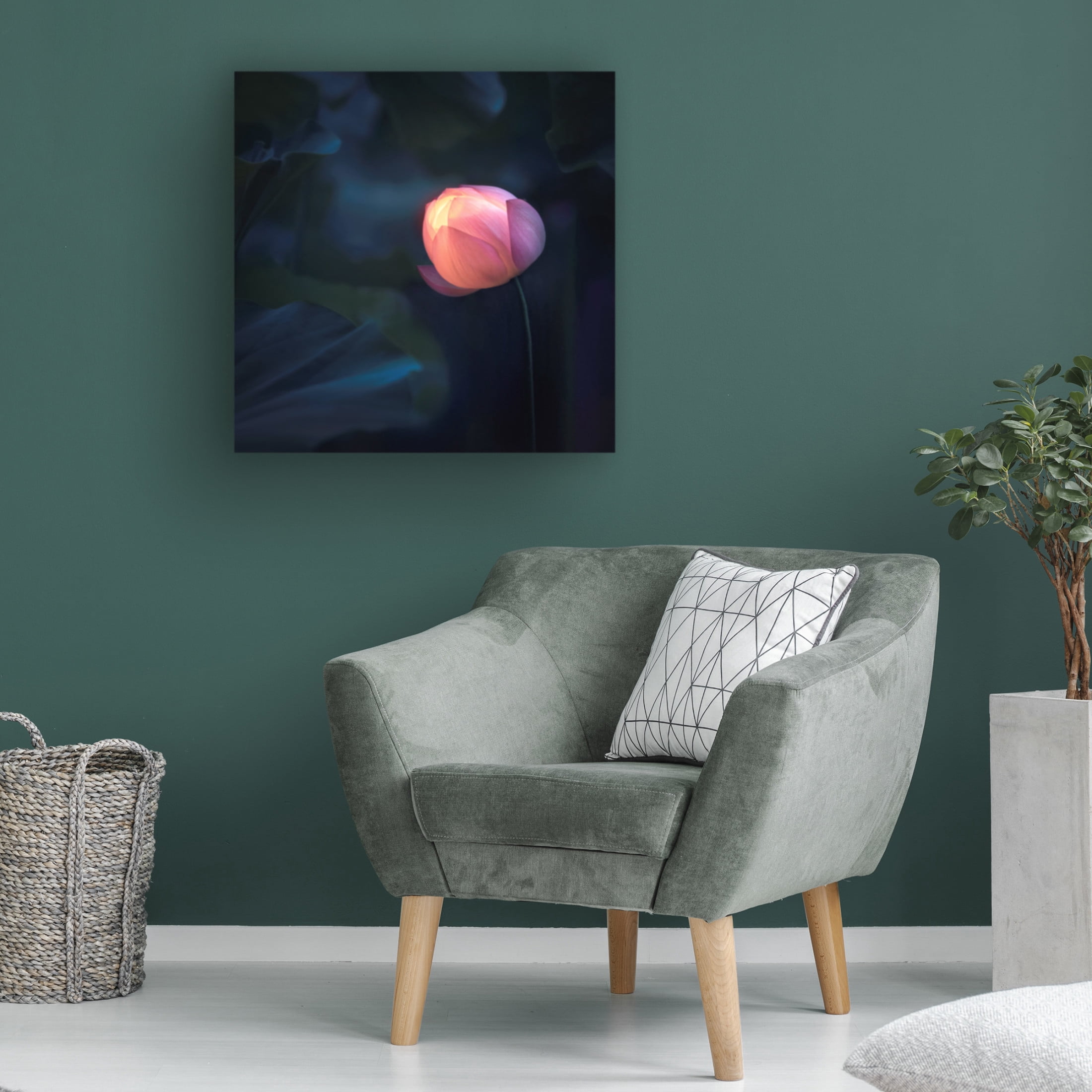 Trademark Fine Art Catherine W. Glow In Dark Canvas Wall Art