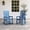 Navy Blue, variant on Oversized HDPE Outdoor Rocking Chair, All-Weather High Back Porch Rocker, Teak