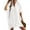 White, variant on Ekouaer Swim Cover Up for Women Swimsuit Coverups Bikini Beach Cover Up Pool Beachwear Swimwear