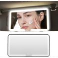 thumbnail image 1 of Car Vanity Mirror, LED Car Sun Visor Mirror, Car Cosmetic Mirror with 3 Lighting Modes, 1 of 5