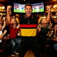 thumbnail image 5 of COSFO Football Polo Shirts for Men Germany Short Sleeve Mesh Graphic Tees Patriotic Collared Pullover Casual Relaxed Fit Tops, 5 of 6
