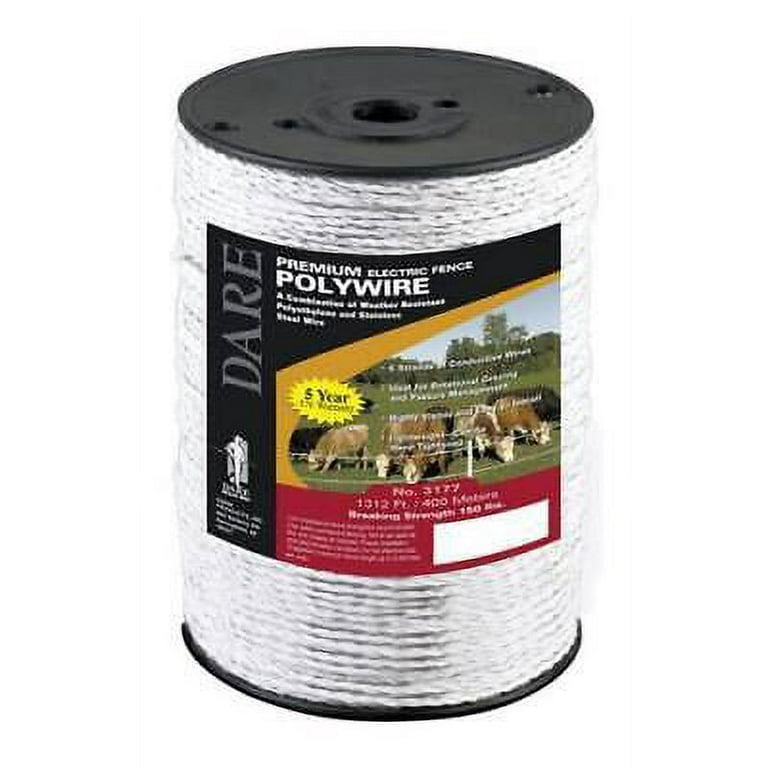 Dare Electric Fence Wire 1312 White Dare Electric Fence Wire 1312 White