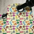 thumbnail image 3 of Ambesonne Cartoon Grommet Curtain, Colorful Motorcycles, 50" x 72", Blue Yellow, 3 of 6